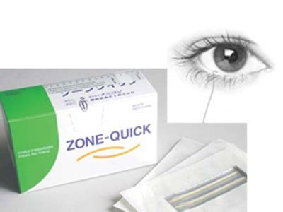 zone quick tear test|FCI Ophthalmics Zone.